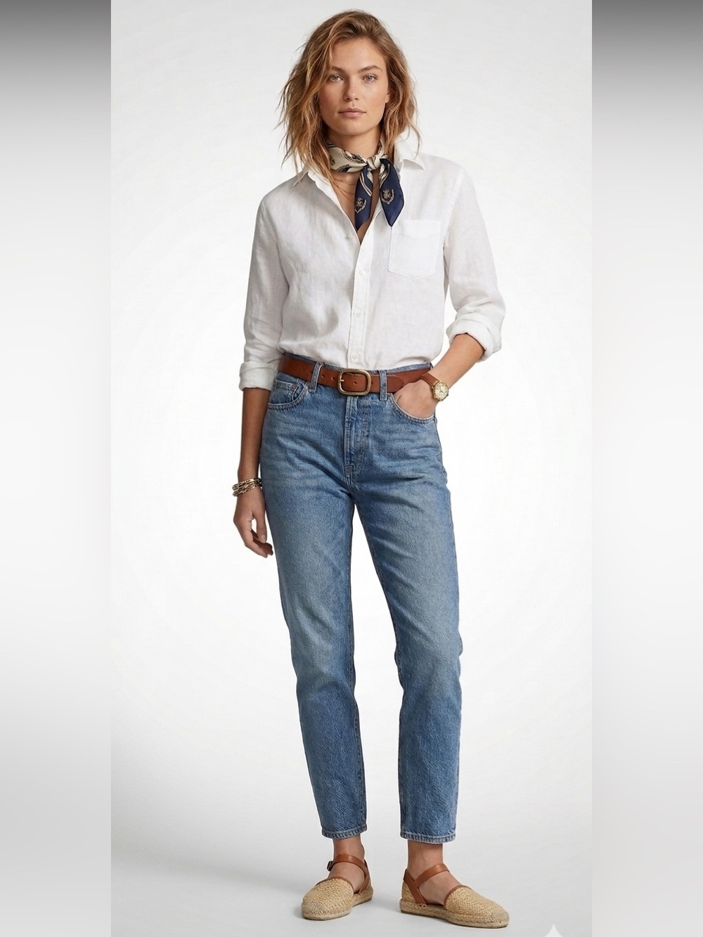 Levi’s Blue Wedgie Highrise Slim Straight Leg Jeans Size 24 Cotton